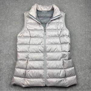Eddie Bauer Women's CirrusLite Full Zip Down Filled Vest EB650 in Gray Size S